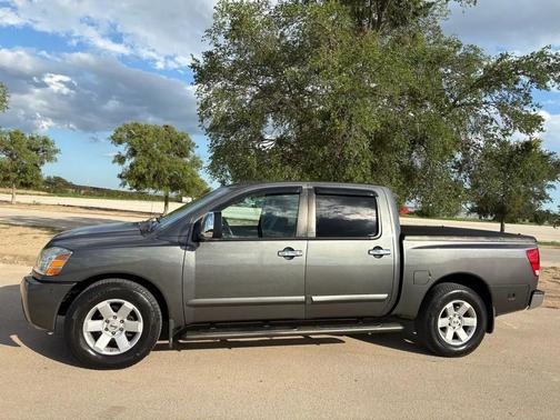 Charcoal 2005 Nissan Titan LE Crew Cab