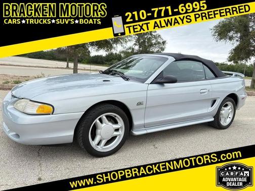 Silver 1994 Ford Mustang GT