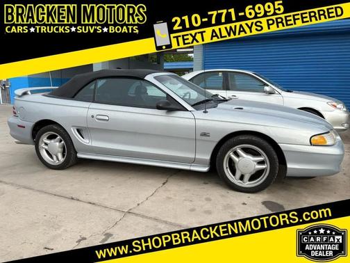 Silver 1994 Ford Mustang GT
