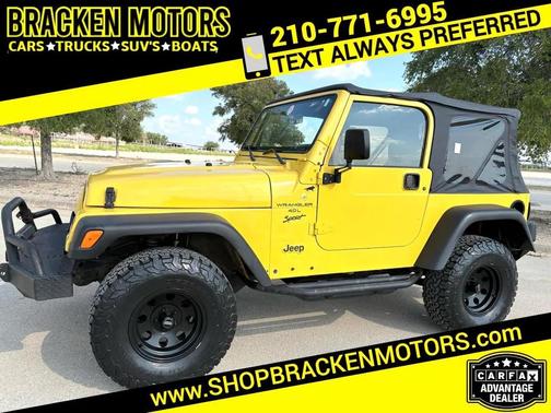 2001 Jeep Wrangler Sport