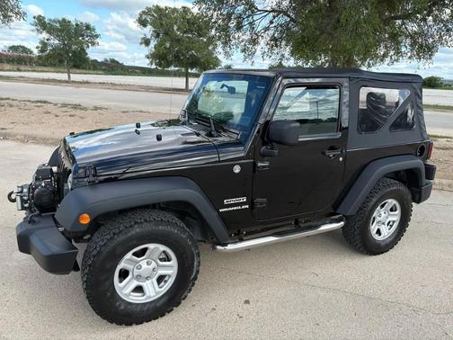 Black 2010 Jeep Wrangler Sport