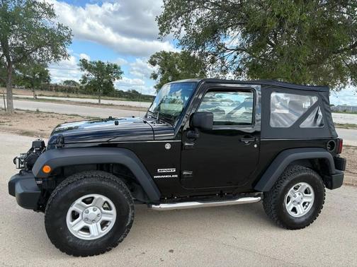 Black 2010 Jeep Wrangler Sport