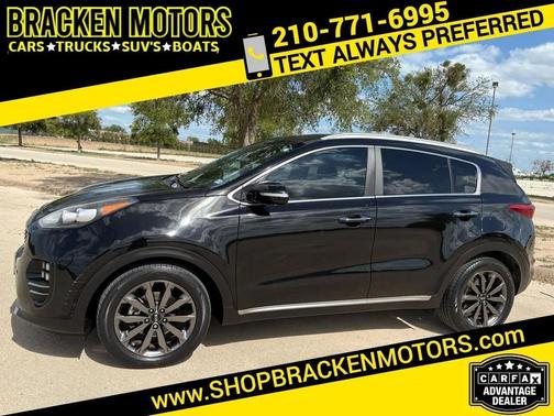 Black Cherry 2018 Kia Sportage EX
