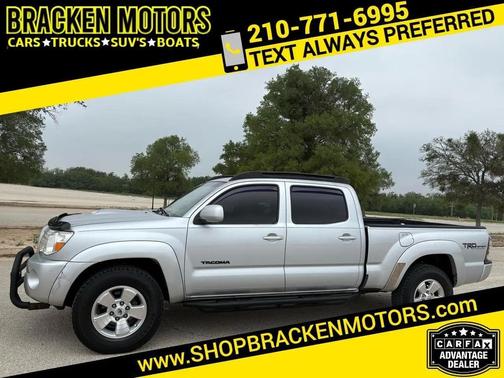 Silver 2010 Toyota Tacoma PreRunner