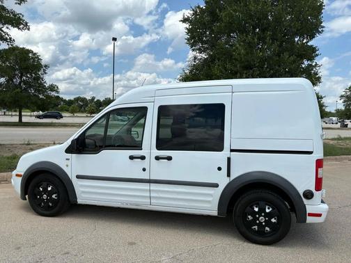 Frozen White 2010 Ford Transit Connect XLT