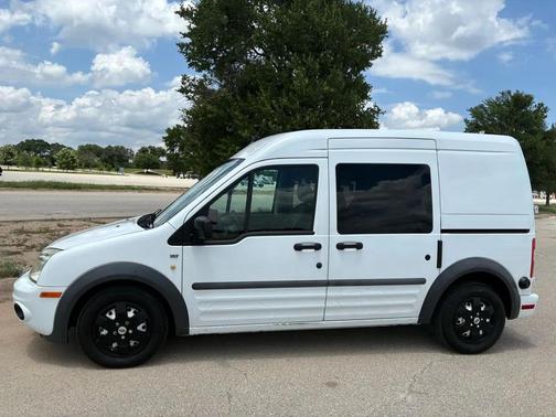 Frozen White 2010 Ford Transit Connect XLT