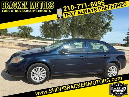 Imperial Blue Metallic 2009 Chevrolet Cobalt LS