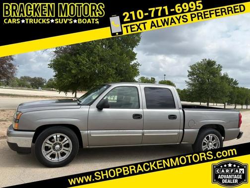 Charcoal 2006 Chevrolet Silverado 1500 LS Crew Cab