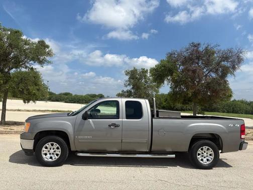 Gray 2008 GMC Sierra 1500 SLE1 Extended Cab