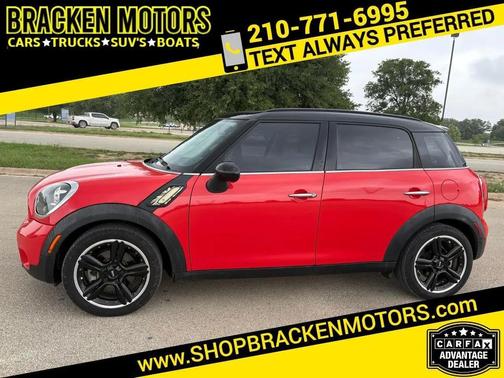 Pure Red 2012 MINI Cooper S Countryman Base