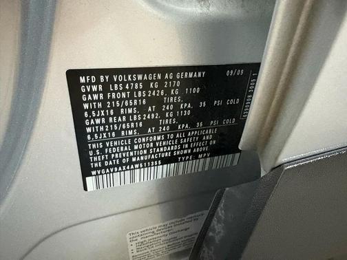 2010 Volkswagen Tiguan S