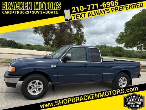 Blue 2001 Mazda B3000 Cab Plus 3.0L Man DUAL SPORT