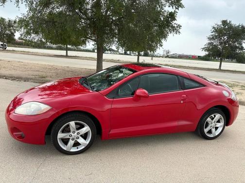 Red 2007 Mitsubishi Eclipse GS
