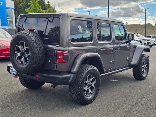 Granite Crystal Metallic Clearcoat 2018 Jeep Wrangler Unlimited Rubicon