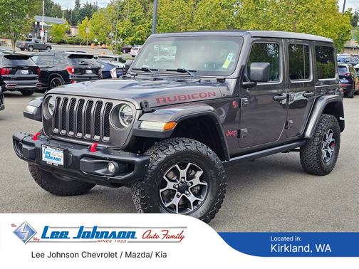 Granite Crystal Metallic Clearcoat 2018 Jeep Wrangler Unlimited Rubicon