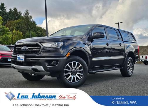 Shadow Black 2019 Ford Ranger LARIAT