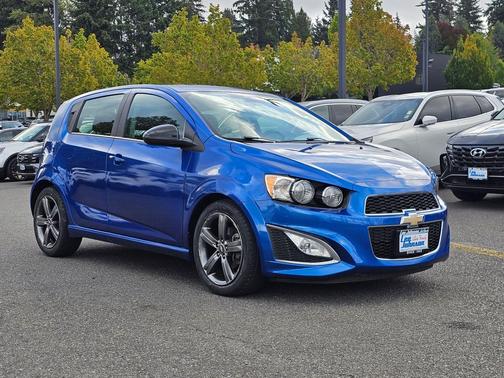 Kinetic Blue Metallic 2016 Chevrolet Sonic RS