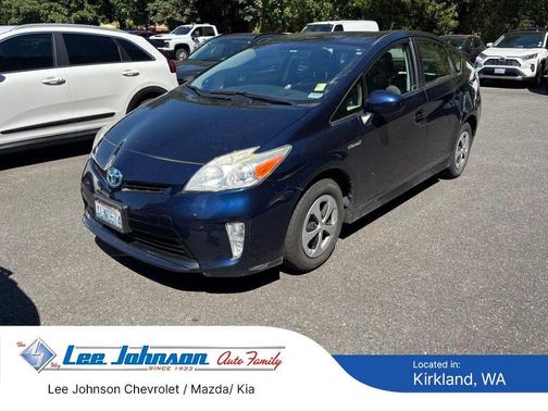 Nautical Blue Metallic 2013 Toyota Prius Two