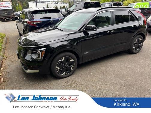 Aurora Black Pearl 2023 Kia Niro EV Wind