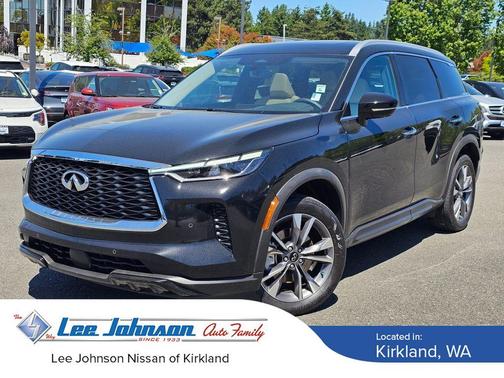 Mineral Black 2024 INFINITI QX60 Luxe