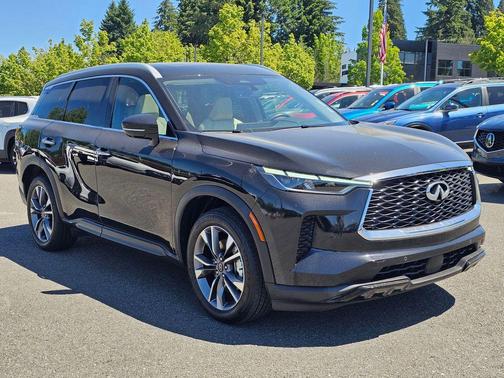 Mineral Black 2024 INFINITI QX60 Luxe