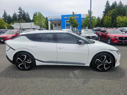 Snow White Pearl 2024 Kia EV6 GT-Line