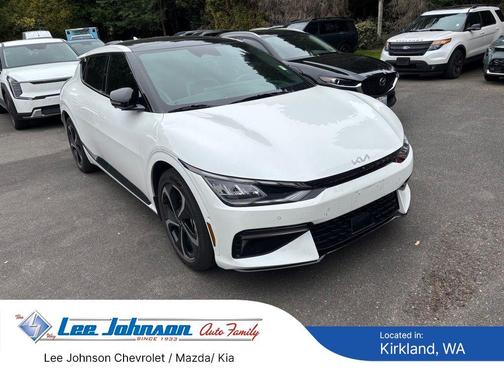 Snow White Pearl 2024 Kia EV6 GT-Line