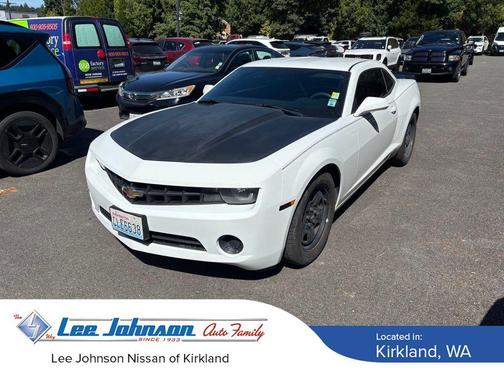 Summit White 2013 Chevrolet Camaro 2LS