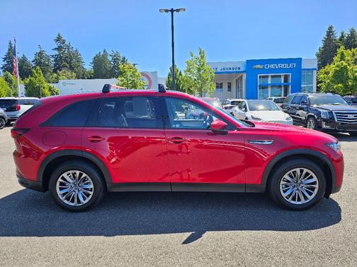 Soul Red Crystal Metallic 2024 Mazda CX-90 PHEV Preferred