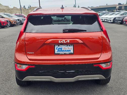 Fire Orange 2023 Kia Niro EV Wind
