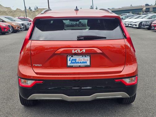 Fire Orange 2023 Kia Niro EV Wind