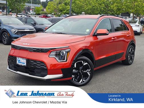 Fire Orange 2023 Kia Niro EV Wind