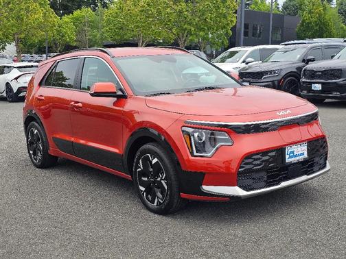 Fire Orange 2023 Kia Niro EV Wind