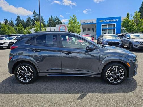 Thunder Gray 2022 Hyundai KONA N Line