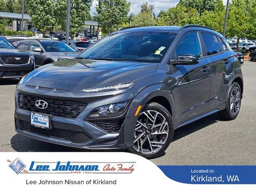 Thunder Gray 2022 Hyundai KONA N Line