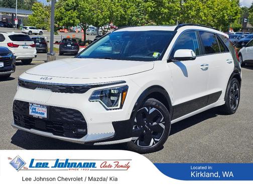 Snow White Pearl 2023 Kia Niro EV Wave