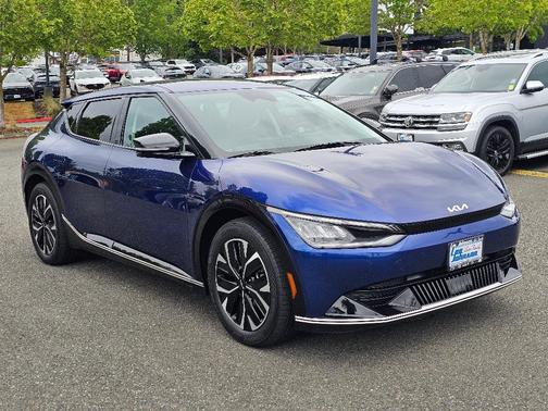 Blue 2023 Kia EV6 Wind