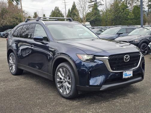 Deep Crystal Blue Mica 2026 Mazda CX-90 PHEV Preferred