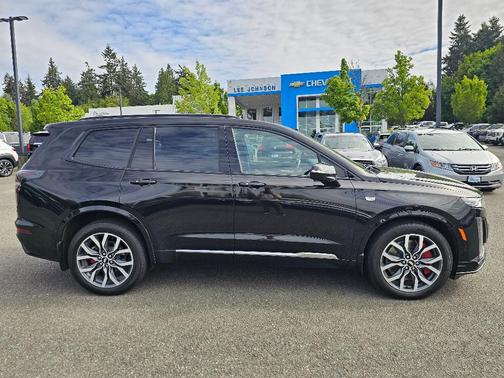 Stellar Black Metallic 2024 Cadillac XT6 Sport AWD