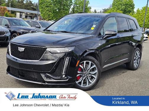 Stellar Black Metallic 2024 Cadillac XT6 Sport AWD
