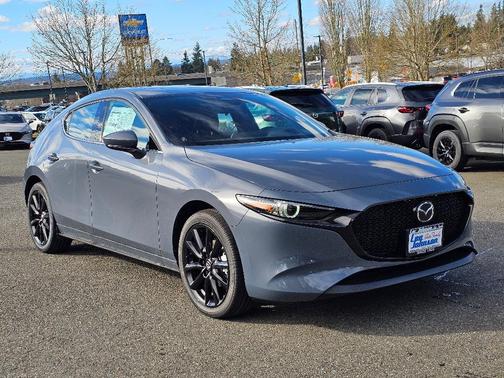Polymetal Gray Metallic 2026 Mazda Mazda3 FWD w/Premium Package