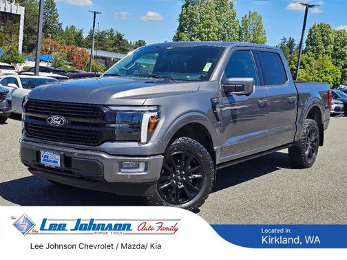 Carbonized Gray Metallic 2025 Ford F-150 Platinum