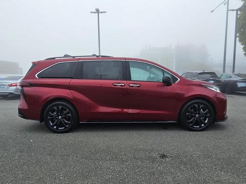 Ruby Flare Pearl 2023 Toyota Sienna XSE 7 Passenger