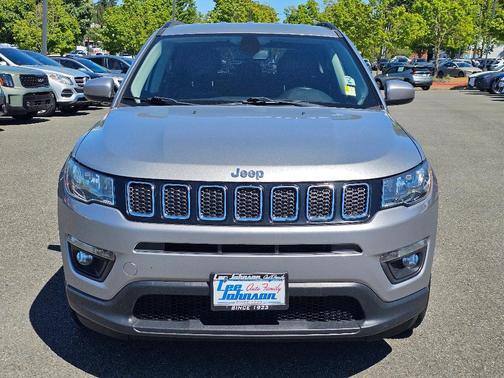Billet Silver Metallic Clearcoat 2020 Jeep Compass Latitude