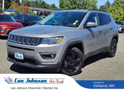 Billet Silver Metallic Clearcoat 2020 Jeep Compass Latitude