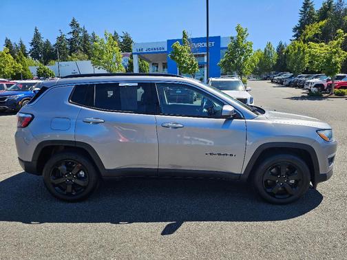 Billet Silver Metallic Clearcoat 2020 Jeep Compass Latitude