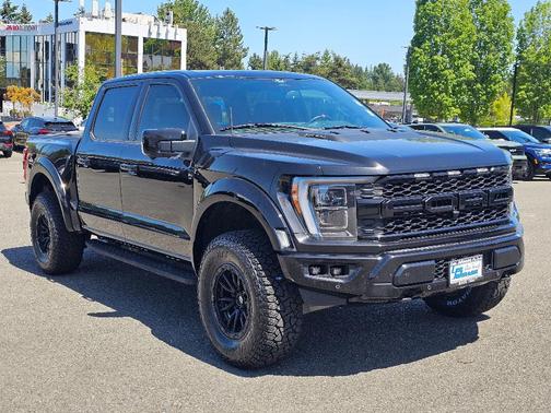 Agate Black Metallic 2022 Ford F-150 Raptor