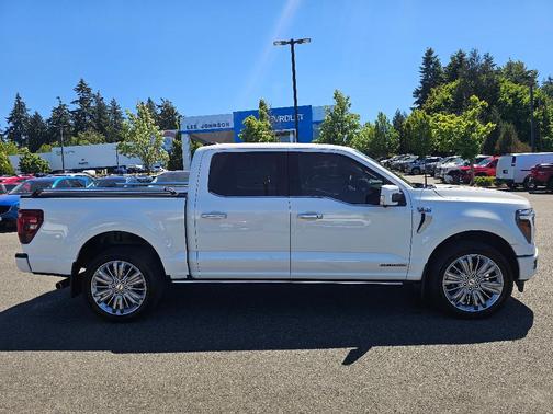 Star White 2024 Ford F-150 Platinum