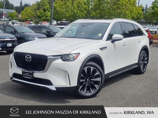 Rhodium White Metallic 2024 Mazda CX-90 Premium