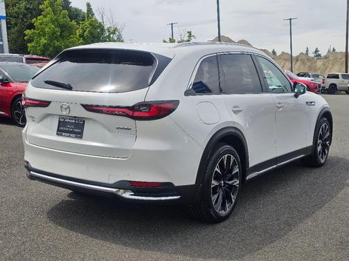 Rhodium White Metallic 2024 Mazda CX-90 Premium